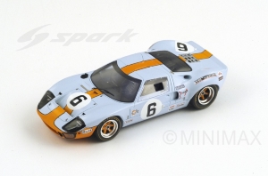 FORD GT40 Gulf N°6 Vainqueur 24H Le Mans 1969  J.Ickx - J.Oliver