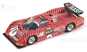 SAUBER SHS C6 BASF n°19 LM82 H.Stuck - W.Brun