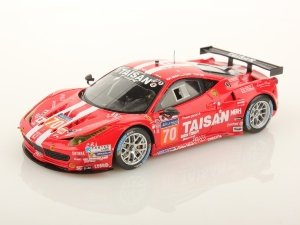 FERRARI 458 Italia n°70 8ème LM GTE Am 2014 Team Taisan Nakano - Ehret - Rich