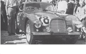 ASTON MARTIN DB2 n°28 10ème 24H Le Mans 1951 N. Mann – M. Morris Goodall