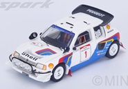 PEUGEOT 205 T16 n°1 5ème Safary Rally 1986 - J. Kankkunen - J. Piironen