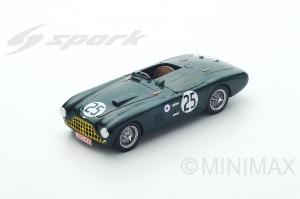ASTON MARTIN DB3 Spyder N°25 24H Le Mans 1952 L. Macklin - P. Collins