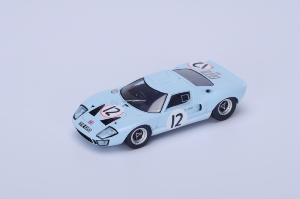 GT40 n°12 - 24H Le Mans 1966 - J. Rindt - I. Ireland