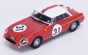 MG B n°31 12ème 24H Le Mans 1963 P. Hopkirk - A. Hutcheson