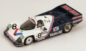 PORSCHE 962 C n°8 1er 24H Daytona 1985 A-J Foyt - B. Wollek - AI Unser - T. Bout