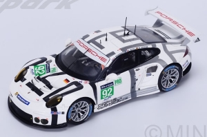 PORSCHE 911 RSR n°92 24H Le Mans 2015  P.Pilet -F.Makowiecki - W.Henzler