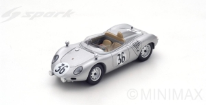 PORSCHE 718 RSK N°36 24H Le Mans 1959 C. Godin de Beaufort - C. Bino