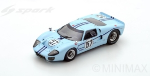FORD MK IIB N°57 24H Le Mans 1967 P. Hawkins - R. Bucknum