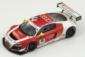 AUDI R8 LMS Ultra n°16 1er 24H Spa 2012 A. Piccini - R. Rast - F. Stippler - 500