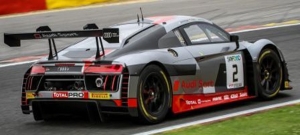 AUDI R8 LMS N°2 Audi Sport Team WRT - 5ème 24 H Spa 2017-Philippi-Miles-Vervisch