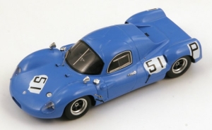 COSTIN Nathan n°51 1000 Km Nurgurgring 1967 N. Abbott - A. Powell 300 ex.