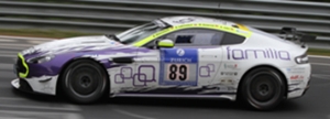 ASTON MARTIN Vantage V8 GT4 n°89 24H Nurburgring 2015 300ex Lukovnikov-Jahn-Heim