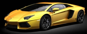 LAMBORGHINI Aventador LP700-4 2012 Gialla Orion (Jaune)  1/43e