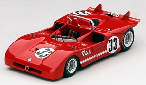 ALFA ROMEO Tipo 33/3 Can-AM n°33 6H Watkins Glen 1971 H.Pescarolo - R.Stommelen