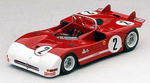 ALFA ROMEO Tipo 33/3 Autodelta n°2 2ème Targa Florio 1971 A.Adamich - G.Lennep