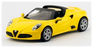 ALFA ROMEO 4C Spider  Giallo Prototipo