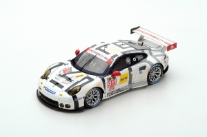 PORSCHE 911 RSR N°911 Vainqueur Petit Le Mans 2015 - Tandy - Pilet - Lietz 300ex