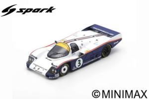 PORSCHE 962C N°3 24H Le Mans 1985  A. Holbert -  V. Schuppan - J. Watson