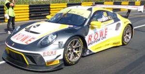 PORSCHE 911 GT3 R N°99 ROWE Racing 2ème FIA GT World Cup Macau 2019 L. Vanthoor