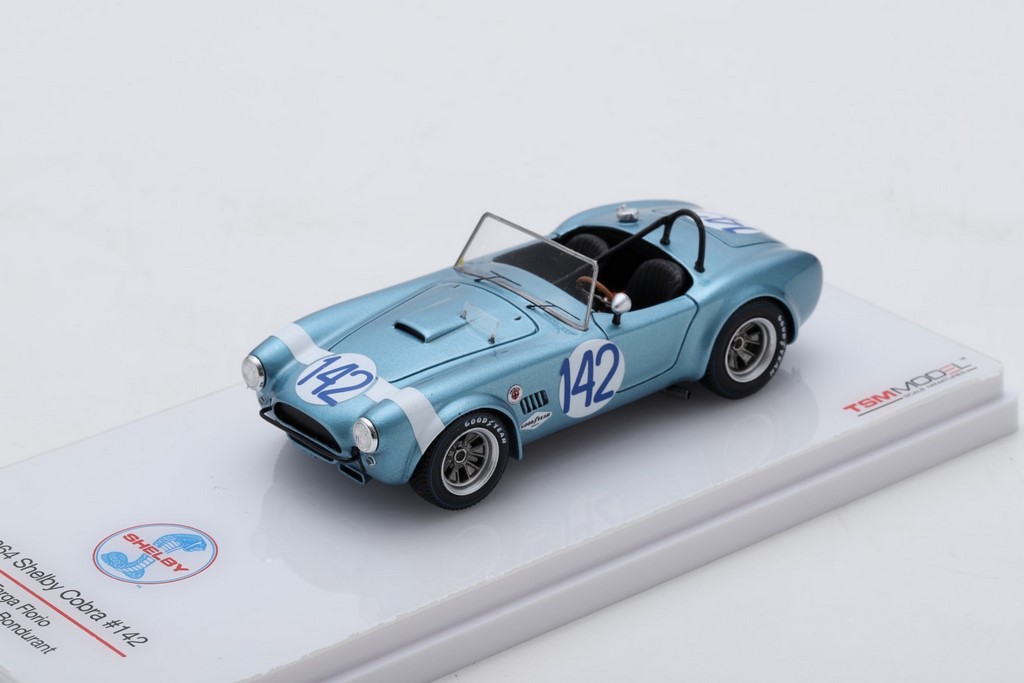 SHELBY Cobra N°142 Targa Florio 1964 P. Hill - B. Bondurant