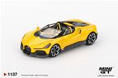 BUGATTI W16 Mistral Yellow 2023 1/64