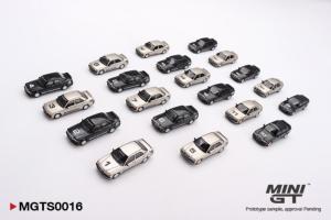 SET Mercedes-Benz 190E EVO1 Nürburgring Race of Champions 1984 x20 modèles (5000ex.) 1/64