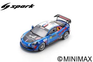 ALPINE A110 Rally N°46 Rallye Monte Carlo 2022 E. Guigou - K. Bronner 1/18