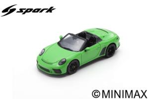 PORSCHE 911 Speedster 2019 - Verte