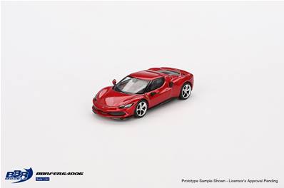 FERRARI 296 GTB F1-75 Rosso Imola 2024 1/64