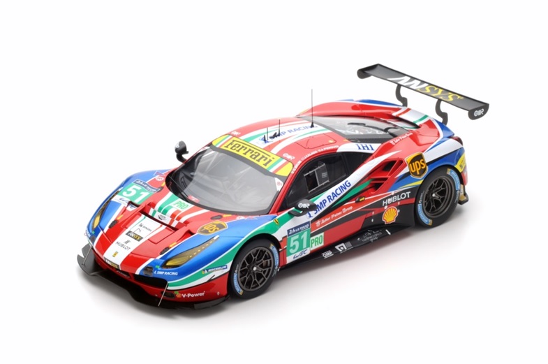 FERRARI 488 GTE n°51 LMGTE PRO  24H Le Mans 2016  G.Bruni- J.Calado - A.Pier Guidi