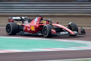 LS18F1073 : FERRARI SF-23 Test Circuit Fiorano 2025  Lewis Hamilton