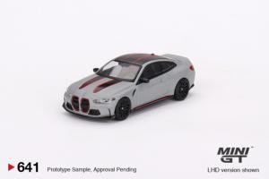BMW M4 CSL (G82) Frozen Brooklyn Grey Metallic LHD 1/64