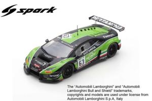LAMBORGHINI Huracán GT3 N°63 GRT Grasser Racing Team  24H Spa 2017  M. Bortolotti - C. Engelhart - A. Caldarelli (300ex)