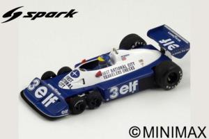 TYRRELL P34 N°3 GP Brésil 1977 Ronnie Peterson 1/18