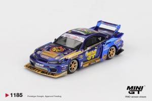 NISSAN Silvia S15 LB-Super Silhouette N°555 Team Mini GT Liberty Walk Formula Drift 2025 1/64