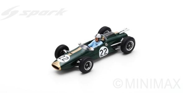 BRABHAM BT3 N°22 GP Italie 1963 Jack Brabham