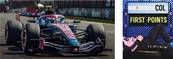 ALPINE A526 N°43 BWT F1 Team 10ème GP Chine 2026 Franco Colapinto Avec pit board