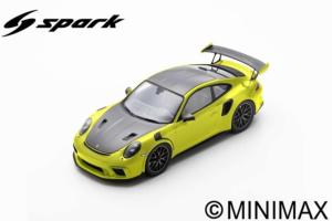 PORSCHE 911 GT3 RS 2018 Jaune 1/18