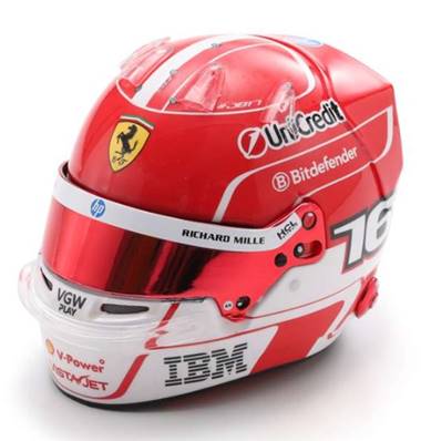 CASQUE Charles Leclerc 2025 1/5