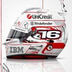 CASQUE Charles Leclerc - Scuderia Ferrari HP - GP du Japon 2025 1/5