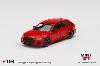 AUDI RS6 Avant Carbon Black Edition Tango Red LHD 1/64