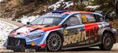 HYUNDAI i20 N Rally1 N°20 HYUNDAI SHELL MOBIS WORLD RALLY TEAM Rallye Monte Carlo 2026 H. Paddon - J. Kennard