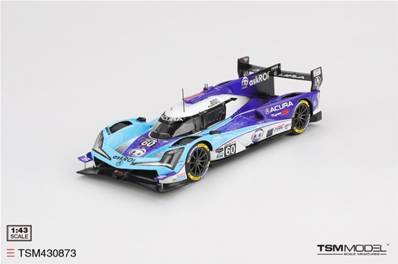 ACURA ARX-06 N°60 ACURA Meyer Shank Racing 2025 IMSA 12H Sebring 2025 T. Blomqvist - C. Braun - S. Dixon