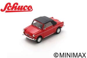 AUTOBIANCHI Cabriolet Eden Roc 1964/5 Rouge 1/43