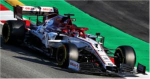 ALFA ROMEO Racing Orlen C39 N°7 Test Barcelone 2020 Kimi Räikkönen