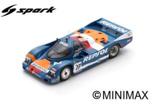 PORSCHE 962C N°17 24H Le Mans 1989  O. Larrauri - W. Brun - J. Pareja