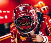 CASQUE Charles Leclerc - GP Abu Dhabi 2024 1/5