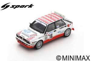 LANCIA Delta HF Intergrale EVO N°16 Vainqueur Grp N Rallye Monte Carlo 1993 Christophe Spiliotis - Hervé Thibaud