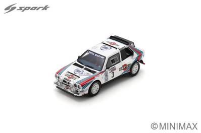 LANCIA Delta S4 N°3 2ème Rally Lombard RAC 1985 M. Alen - I Kivimaki