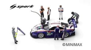 FIGURINES - Porsche 911 RSR N°91 24H Le Mans 2018  Lietz - Bruni - Makowiecki